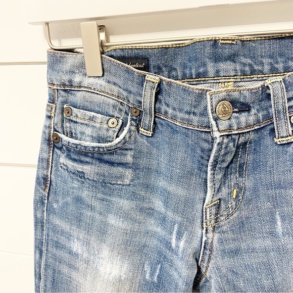 Citizens of Humanity | Distressed boho stretch #111 Low Waist Bootcut Jeans 25 - Picture 11 of 16